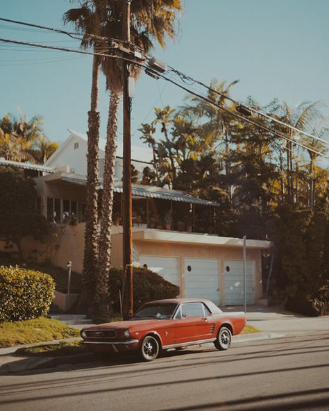 Parked Cars on Behance Film Photography 35mm, City Of Angels, Car Culture, Car Photography, Retro Aesthetic, Street Scenes, Old Skool, Car Parking, Old Cars