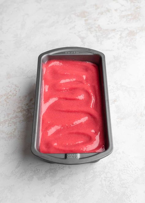 Raspberry Sorbet Recipe, Raspberry Ice Cream Recipe, Homemade Sorbet, Sorbet Is, Raspberry Ice Cream, Fresh Recipes, Sorbet Recipes, Raspberry Sorbet, Ice Cream Machine