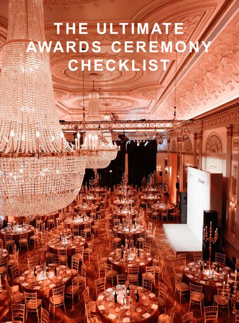 Awards Ceremony Checklist Corporate Award Ceremony Ideas, Awards Banquet, Award Ceremony Theme Ideas, Awards Ceremony Decorations, Corporate Awards Event, Award Ceremony, Award Ceremony Decorations, School Awards Ceremony, Investiture Ceremony