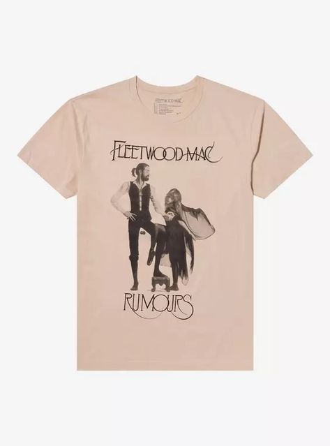 Fleetwood Mac Rumours Beige T-Shirt Fleetwood Mac Rumours, Best Graphic Tees, Fleetwood Mac Rumors, Beige T Shirt, Beige T Shirts, Anime Tees, Movie Tees, Music Tees, Rock Outfits