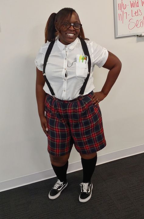 Nerd Day Teacher Spirit Week, Nerd Day Outfits Spirit Week For Women, Nerd Costume Ideas For Women, Hot Nerdy Halloween Costumes, Nerd Outfits Spirit Week, Nerd Outfit, Meme Day Outfits Spirit Week Ideas, Nerd Costumes, Nerd Costume