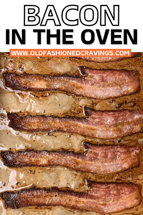 Bacon In The Oven Energizing Breakfast, Pan Frying, The Grease, Bacon In The Oven, How To Cook, Frying, Baking Pans, The Oven, Grease