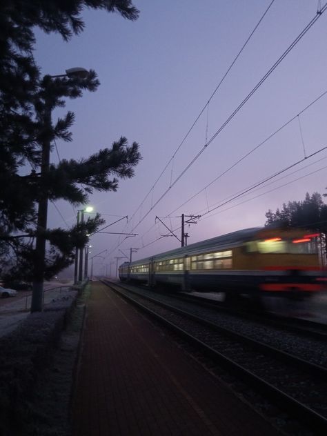 a train in a cold winter morning sunrise Cold Morning Aesthetic, Cold Winter Morning, Cold Morning, Winter Morning, Winter Mornings, Random Photos, Cloudy Day, Winter Aesthetic, Winter 2023