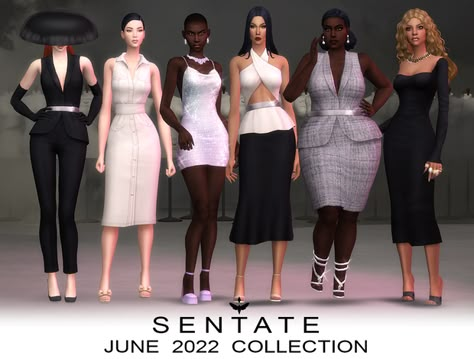 June 2022 Collection Sims 4 Challenges, The Sims 4 Packs, Sims 4 Mm Cc, Sims 4 Expansions, Sims 4 Cc Folder, Casas The Sims 4, Sims 4 Dresses, Sims 4 Mm, Sims4 Clothes