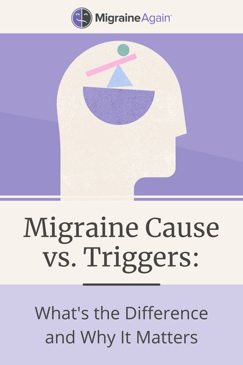 How many times have you gotten a migraine attack and then went back through the preceding day or days, trying to figure out what you did/didn’t do/ate/drank to “cause” the attack? Probably countless. While identifying triggers can be helpful, this self-blame is not only not helpful, but it's inaccurate and only adds to the stigma that already surrounds migraine. Cause vs. Trigger: Words Matter Migraine Cause Migraine Triggers Migraine Management: Control What You Can Basilar Migraine, Migraine Quotes, What Causes Migraines, Identifying Triggers, Trigger Words, Types Of Migraines, Migraine Triggers, How To Relieve Migraines, Migraine Attack