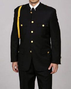 Band Collar Suit - Mandarin Tuxedo - Mandarin Collar Tuxedo Cadet Uniform, Indian Wedding Outfits, Collar Jacket, Military Uniforms, Black Suit, Military Uniform, Band Collar, Dark Color, Error Page