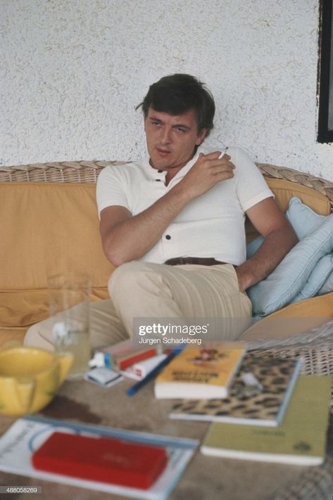 News Photo : English actor David Hemmings in Spain, circa 1975. David Hemmings, Getty Images, High Resolution, Spain, Resolution, Actors, Quick Saves