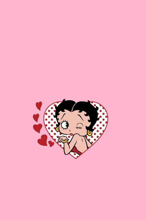 Betty Boop Posters, Betty Boop Pink, Hello Kitty Pfp, Kitty Pfp, Betty Boop Classic, Betty Boop Art, Betty Boop Pictures, Iphone Wallpaper Pattern, Funny Phone Wallpaper