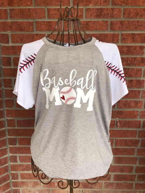 Cute Baseball Shirts, Heart Baseball, Baseball Mom Shirt, Sports Mom Shirts, Thread Design, Baseball Mom Shirts, Softball Mom, Spirit Wear, Young Justice