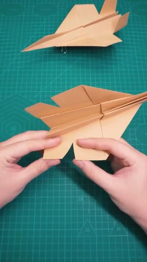 Try again! [Video] | Actividades de manualidades para niños, Tutoriales de manualidades, Manualidades Flying Dragon Paper Airplane, How To Make A Paper Airplane, Paper Airplanes How To Make, Fastest Paper Airplane, Perfect Paper Airplane, Pepar Craft, Plane Crafts, Make A Paper Airplane, Origami Projects