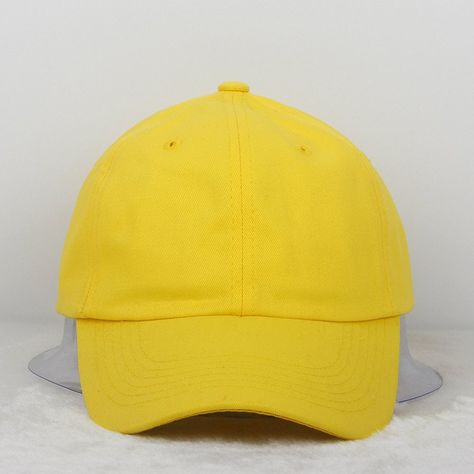 Plain Caps, Yellow Outfit, Low Profile, Ball Cap, Hats For Men, Baseball Cap, Dream Life, Caps Hats, Baseball