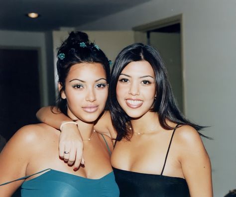 Kim Kardashian 2000's, Young Kim Kardashian, Kim And Kourtney, Jenner Family, After Life, Kim K, Kardashian Jenner, Kourtney Kardashian, Doja Cat