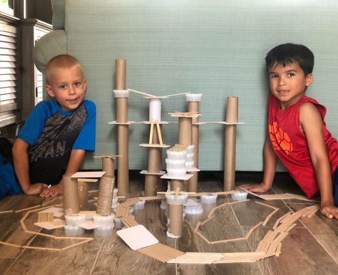 Lids, Popsicle Sticks, Cardboard Tubes & Coasters! Kinesthetic Learning Activities, Curiosity Approach, Kinesthetic Learning, Write Letters, Loose Parts, Cardboard Tubes, Popsicle Sticks, Having A Blast, Letter Writing