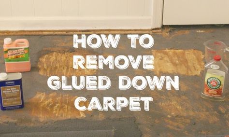 Diy Floors, Carpet Glue, Flooring Diy, Homemade Toilet Cleaner, Clean Baking Pans, How To Remove Glue, Removing Carpet, Hardwood Floor Cleaner, House Redo