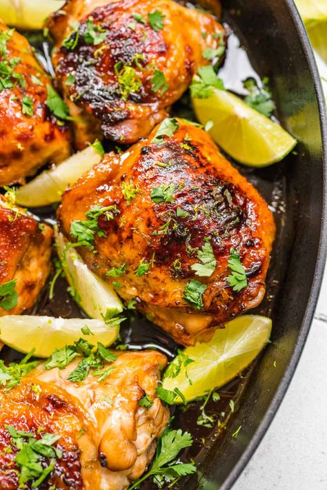 Key Lime Chicken Recipes, Key Lime Chicken, Drumstick Recipes Baked, Chicken Bits, Key West Chicken, Chicken Thighs In Oven, Baked Boneless Chicken Thighs, Chicken Tortillas, Fiesta Lime Chicken