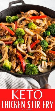 R3 Diet Plan Recipes, Keto Main Course Recipes, Keto Chicken Stir Fry With Vegetables, Easy Low Carb Dinners For 2, Chicken Stirfry Healthy Low Carb, Low Calorie Chicken Stir Fry, Low Calorie Stir Fry, Easy Low Carb Chicken Recipes, Low Carb Chicken Recipes For Dinner