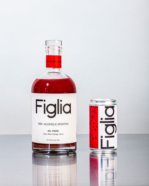 Figlia, A Non-Alcoholic Aperitivo Brand, Breaks Into The RTD Space | Dieline - Design, Branding & Packaging Inspiration Non Alcoholic Drinks Packaging, Rtd Packaging Design, Drink Packaging Design, Float House, Drinks Branding, Alcohol Packaging Design, Coffee Package, Italian Gardens, Wine Packaging Design