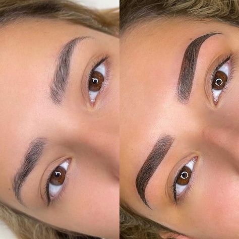 If you’ve been wondering how long do powder brows last, we bring you a detailed guide through all the factors that could shorten the longevity of powder brows results. #powderbrows #powdereyebrows #ombrepowderbrows #powderombrebrows #powderbrowslifespan #howlongdopowderbrowslast #pmuhub Ombré Powder Brows, Powder Eyebrows Permanent, Ombre Eyebrows Permanent, Pmu Content, Powder Brows Permanent, Power Brows, Powder Eyebrows, Ombre Powder Brows, Best Foundation For Dry Skin