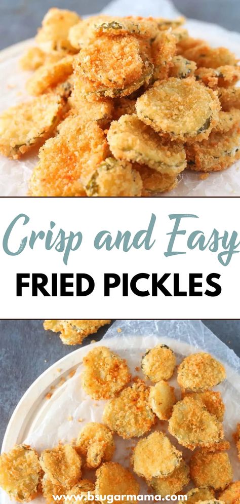 🌟 Elevate your snack game with our Crispy and Easy Fried Pickles! 🥒✨ Perfectly golden and irresistibly crunchy, these air-fried delights are a must-try. 🌬 Skip the deep fryer, embrace simplicity, and indulge guilt-free! Easy Fried Pickles Recipe, Homemade Jaffa Cakes, Easy Fried Pickles, Deep Fried Pickles, Fried Pickles Recipe, Honey Mustard Dipping Sauce, Dill Pickle Chips, Pickles Recipe, Beef Jerky Recipes