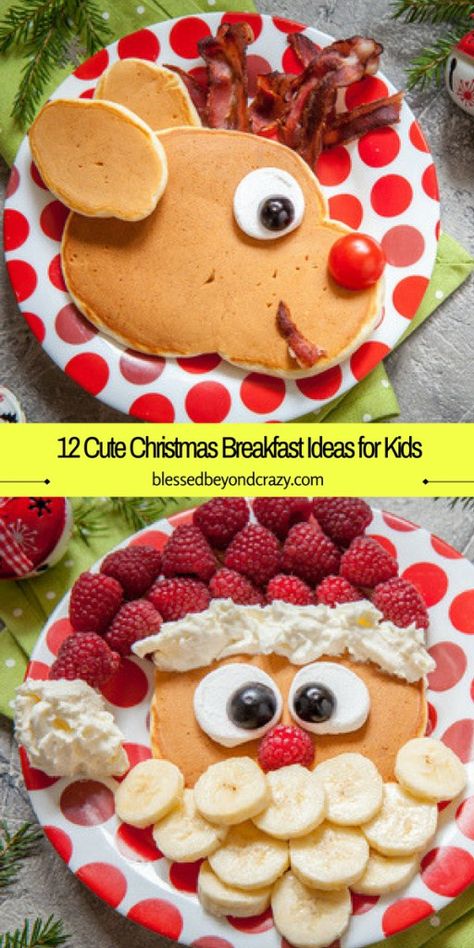 Help the kiddos count down the 12 days to Christmas by making a different breakfast each morning. @blessedbeyondcrazy #Christmas #popularpins Christmas Breakfast Ideas, Breakfast Ideas For Kids, Christmas Brunch, Xmas Food, Christmas Breakfast, Christmas Snacks, Christmas Cooking, Fun Kids Food, Breakfast For Kids