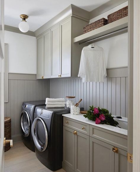 Laundry Room Addition, Elegant Laundry Room, House Laundry Room, Tub Design, Laundry Room Ideas Small Space, Laundry Room/mud Room, Pantry Laundry, Basement Laundry Room, Basement Laundry