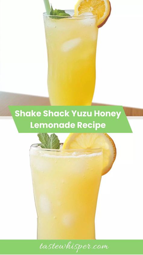 Yuzu Drink, Honey Lemonade, Korean Bbq Sauce, Perfect Summer Drink, Lemon Lemonade, Frozen Lemonade, Lemonade Recipe, Fresh Lemonade, Shake Shack