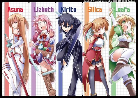 Sword Art Online Characters of Awesomeness!!!! Accel World, Tous Les Anime, Kirito Asuna, The Ancient Magus Bride, I Love Anime, Art Anime, Awesome Anime, Light Novel, Anime Shows