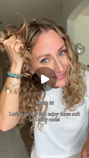 Coco & Wils - Shay Totolo on Instagram: "I promised you a few tutorials so I’m here to deliver 🥰first up: My air dry curl routine ➰ 

I’d say this is my every other/ every three day routine. As my curls are “healing” and I’m trying to reverse the years of straightening damage I am very gentle with them and try to avoid everyday heat! 

Products are linked in my Amazon storefront under HAIR 

Not pictured: wash the roots, condition the ends, comb out with wide tooth comb in the shower, do not comb out after shower! 

#curlyhair #curltutorial #airdrycurls #curlygirl #airdrycurls" How To Dry Curly Hair With A Diffuser, How To Use A Diffuser On Curly Hair, How To Make Ur Curls More Defined, How To Wake Up With Perfect Curls, Quick Curl Refresh, Dry Curl, Curl Routine, Curl Tutorial, Day Routine