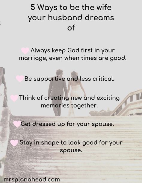 Preparing To Be A Wife, How To Love Your Husband, How To Be A Wife, Good Wife Tips, How To Be The Best Wife Tips, Qualities Of A Good Wife, How To Be A Better Wife, How To Be A Traditional Wife, How To Be A Good Wife And Mother