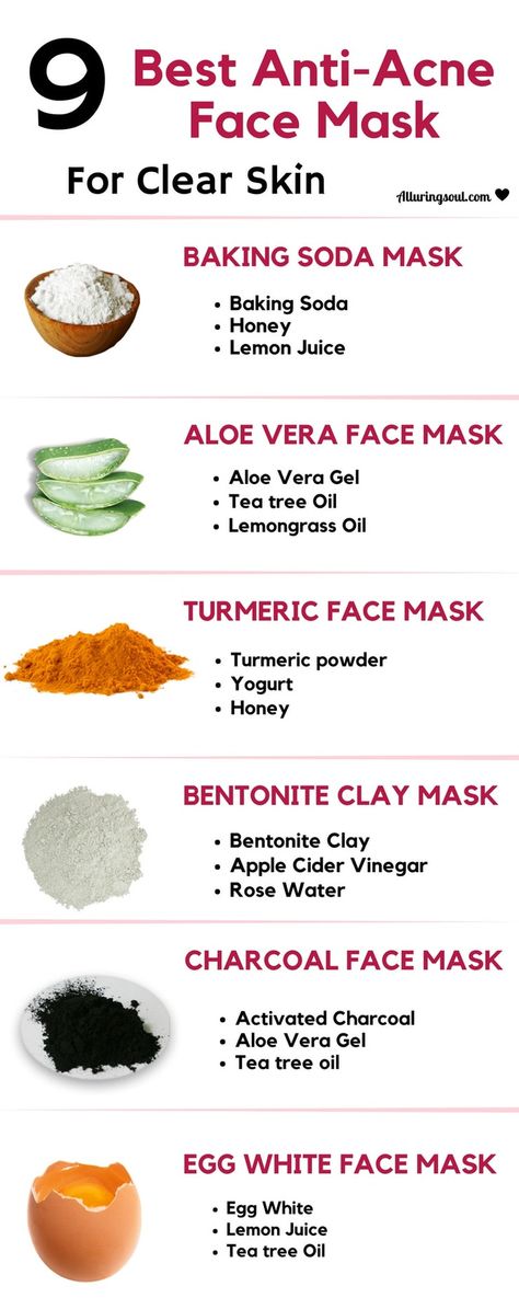 Best DIY Face Masks for Every Skin Type | OhMeOhMy Blog Anti Acne Face Mask, Extreme Make-up, Skincare Organizer, Best Diy Face Mask, Acne Scar Mask, Turmeric Face Mask, Aloe Vera Face Mask, Acne Face Mask, Acne Face