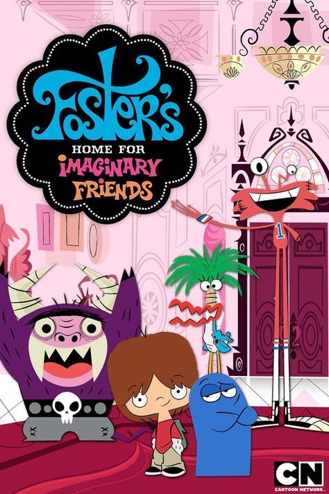 Foster's Home For Imaginary Friends Fosters Home For Imaginary Friends, Old Kids Shows, Home For Imaginary Friends, Foster Home For Imaginary Friends, Old Cartoon Network, Old Cartoon Shows, 2000s Cartoons, Imaginary Friends, Cartoon Network Shows