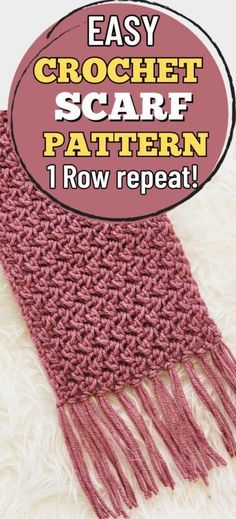 Chunky Crochet Scarf Pattern Free, Chunky Crochet Scarf Pattern, Chunky Yarn Scarf, Scarf Crochet Pattern Free, Diy Crochet Scarf, Crochet Scarf Pattern Free Easy, Easy Crochet Scarf Pattern, Easy Crochet Scarf, Crochet Kids Scarf