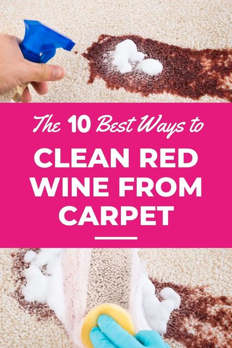 How To Get Red Wine Out Of Carpet, Red Wine On Carpet, Red Wine Stain Removal, Wine Stain Remover, Red Wine Stains, Honed Granite, Stain Removers, Spilled Wine, Cleaning Tricks