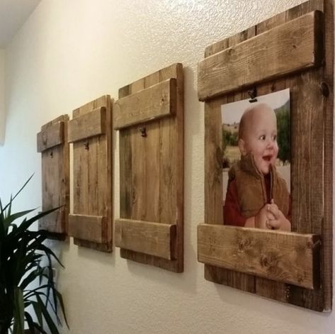 Simple Woodworking Projects, Woodworking Projects For Beginners, Scrap Wood Crafts, Diy Dollar Tree Decor, Diy Picture Frames, Wood Shop Projects, Dollar Tree Decor, Woodworking Projects That Sell, Beginner Woodworking Projects