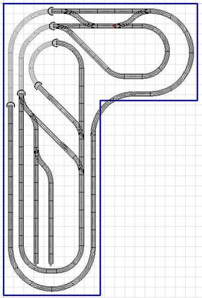 ScreenHunter_115 Aug. 08 15.13 Model Railroad Track Plans, Lionel Trains Layout, Toy Train Layouts, N Scale Train Layout, Train Info, Ho Train Layouts, Model Train Table, Ho Scale Train Layout, N Scale Model Trains