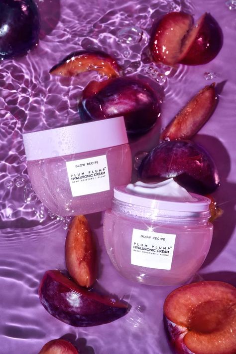 Glow Recipe Plum Plump, Plum Plump, Moisturizer For Combination Skin, Face Moisturizer For Dry Skin, Moisturizer Face, Hyaluronic Acid Moisturizer, Sephora Skin Care, Glow Recipe, Moisturizer For Oily Skin