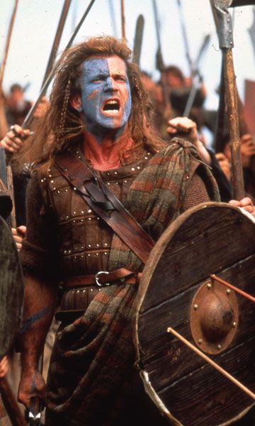 William Wallace / Braveheart / Blue face paint front 3/4 battle Leeroy Jenkins, Prank Wars, Great Pranks, Movie Quotes Inspirational, Viking Metal, Trailer Park Boys, William Wallace, Battle Cry, Image Film