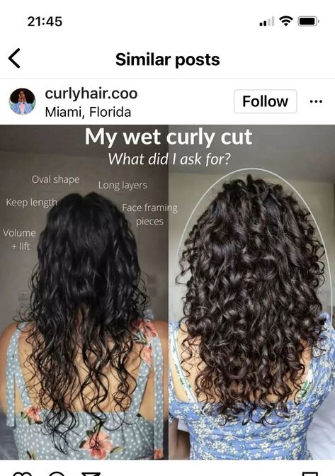 3a Curly Hair, Long Layered Curly Hair, Layered Curly Haircuts, Long Curly Haircuts, Natural Curly Hair Cuts, Curly Hair Hairstyles, Curly Hair Care Routine, Layered Curly Hair, Curly Hair Photos