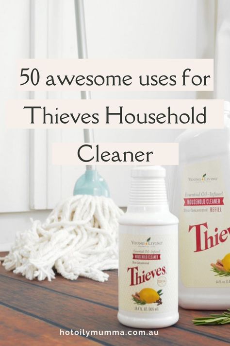 Thieves Household Cleaner is an amazingly powerful, all natural, plant based Household Cleaner, which is less than $1 for a 300ml spray bottle. It really is a steal (Boom Boom, get it, Thieves). The Thieves Household Cleaner is so concentrated you only need 10 mls mixed with 300mls of water to make up an all-natural spray cleaner. You can make 42 bottles of spray cleaner from your one concentrated bottle. Cleaning With Thieves, Thieves Cleaner Uses, Thieves Cleaning Recipes, How To Make Thieves Cleaner, Thieves Stain Remover Spray, Thieves Cleaner Recipe Diy, Thieves Oil Cleaner Recipe, Thieves Bathroom Cleaner, Thieves Carpet Cleaner Recipe