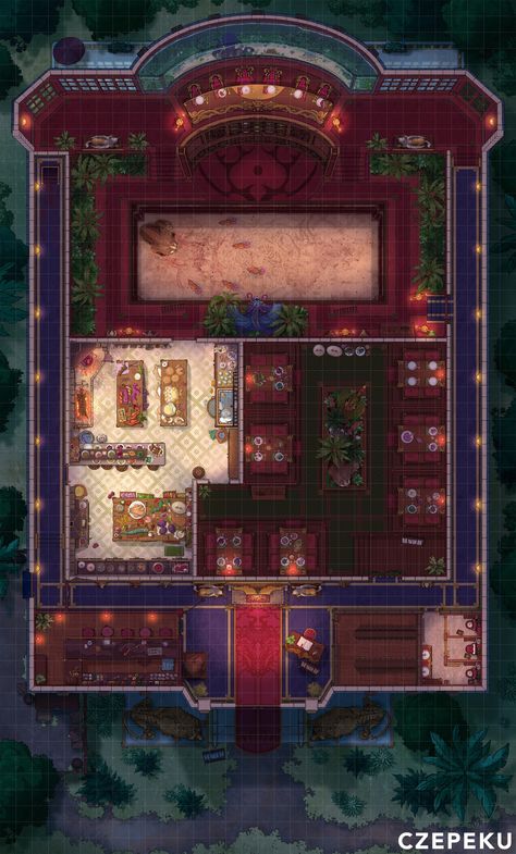 Are you a spectator? Or will you and your friends jump in to save these poor animals? 🦉🐻 Lavish Kitchen, Marvel Rpg, Forest Map, Rpg World, Dnd World Map, Building Map, Fantasy World Map, Dnd Classes, Tabletop Rpg Maps