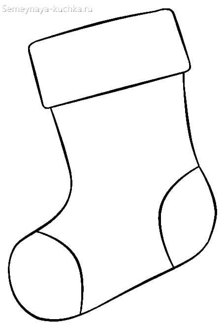 Stocking Cutout Template, Mos Nicolae Craft, Christmas Printouts Free Printables, Christmas Stocking Craft Preschool, Ako Kresliť, Stocking Template, Printable Christmas Coloring Pages, Preschool Christmas Crafts, Toddler Arts And Crafts