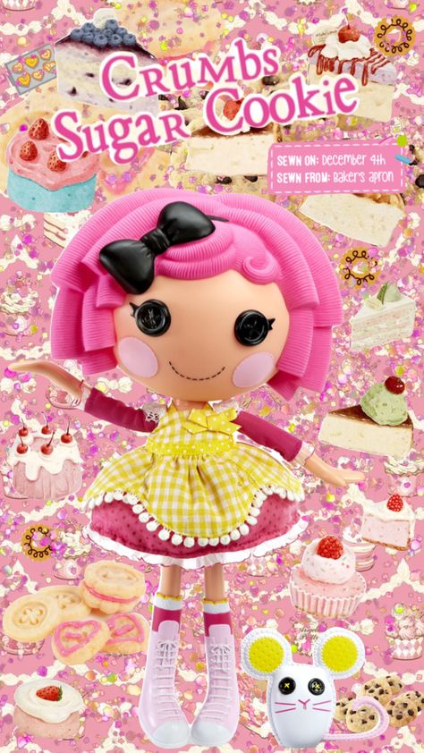 Lalaloopsy Wallpaper, Lalaloopsy Characters, Lalaloopsy Aesthetic, Jasmine Core, Lalaloopsy Birthday, Lala Loopsy, Lalaloopsy Dolls, Cute Camera, Kawaii Doll