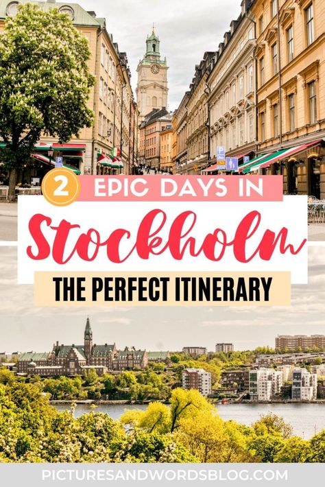 2 Days In Stockholm, Stockholm Itinerary, Inter Railing, Things To Do In Stockholm, Scandinavian Travel, Stockholm Travel, Baltic Cruise, Visit Stockholm, Copenhagen Travel