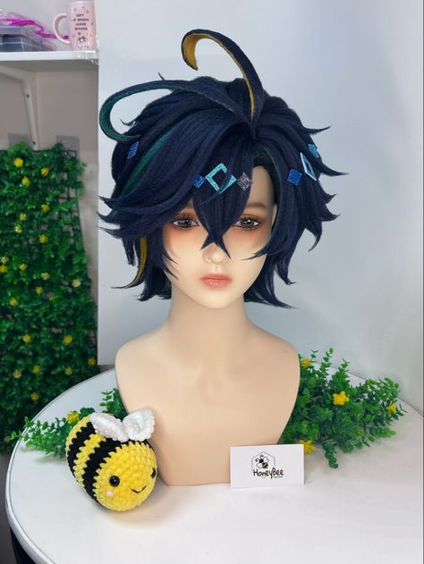 Genshin Impact Cosplay, Wig Ideas, Wig Styling, Cosplay Wig, Wig Styles, Cosplay Wigs, Genshin Impact, Character Art, Wigs