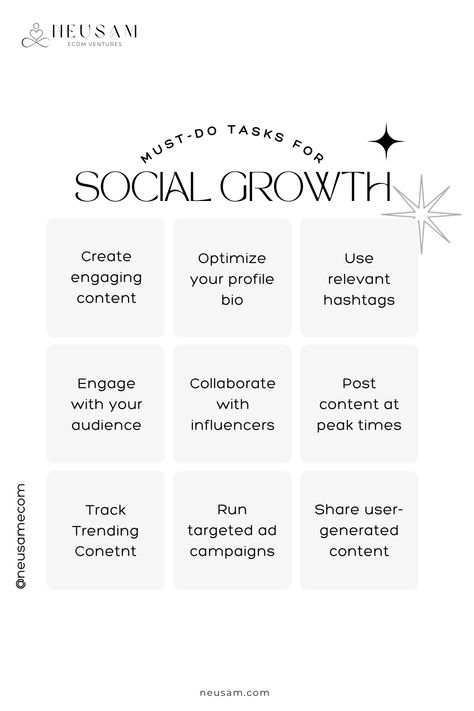 Growing on social media is a journey! 🌱  When we started, it was all about finding our voice and connecting with the right audience. Now, we’ve built a sustainable strategy that actually works. 🚀  Check out our must-do tips for social growth!  Follow 👉 @neusamecom for more insights! #SocialGrowth #DigitalMarketing Growing Social Media, Twitter Strategy, Grow On Social Media, Social Media Growth Strategy, Grow Social Media, Social Media Challenges, Content Creating, Social Media Growth, Growth Strategy