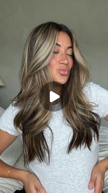 Madison Hair Color, Madison Quinn Hair, Highlights Madison Beer, Maddison Beer Hair Highlights, Madison Beer Blonde Highlights, Highlights Brown Hair Madison Beer, Brunette Hair With Highlights, Brunette Hair, Blonde Balayage