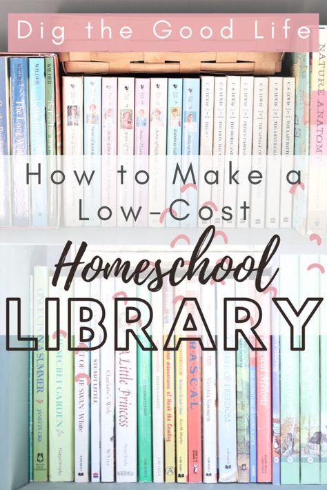 Homeschool Bookshelf, Homeschool Library, Live Simple, Large Bookshelves, Are Ideas, Lending Library, Homeschool Books, Homeschool Room, Library Shelves