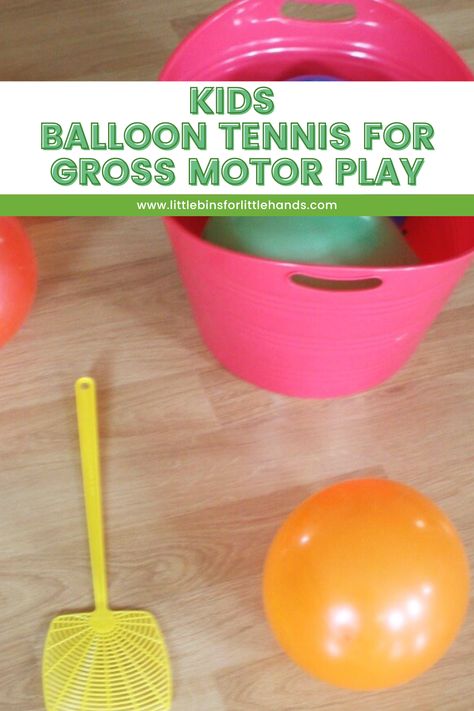 Check out this Balloon Tennis Kids Activity. Looking for an indoor avtivity for kids? Try this easy and inexpensive balloon tennis game. This is the perfect indoor gross motor play activity for your kids. Good for kids of all ages. Use basic household items plus balloons. Gross Motor Activities Outdoor, Indoor Large Motor Activities Preschool, Balloon Gross Motor Activities, Ballon Games For Kids Indoor, Winter Indoor Gross Motor Activities, Gross Motor Activities For 12-24 Months, Shae Butter, Physical Activities For Toddlers, Borax Free Slime