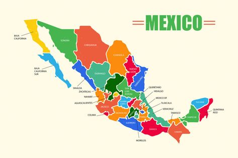 Mexico Map Vector Design #AD , #ad, #ad, #Map, #Vector, #Design, #Mexico T-shirt Design Illustration, Mexico Map, Homeschool Geography, City Silhouette, Illustrated Map, Map Vector, Layout Template, Mexico Travel, Scavenger Hunt