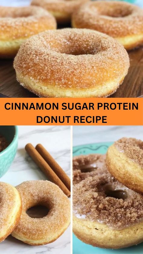 Protein Donut Recipe, High Protein Donuts, Protein Donuts Recipe, Cinnabon Recipe, Cinnamon Sugar Recipes, Cinnamon Twist, Salted Carmel, Protein Donuts, Cinnamon Donuts